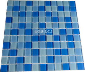 水晶马赛克 佛山最低价供应，助力游泳池工程与建筑陶瓷装饰